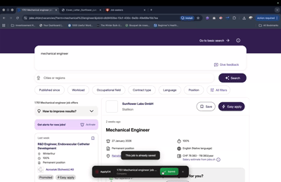 Universal AI job scraping