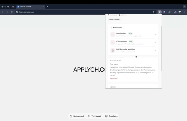 RAV form auto-fill on job-room.ch